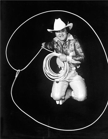 Joan Wells brings an educational and entertaining experience to your community with her Trick and Fancy Roping.