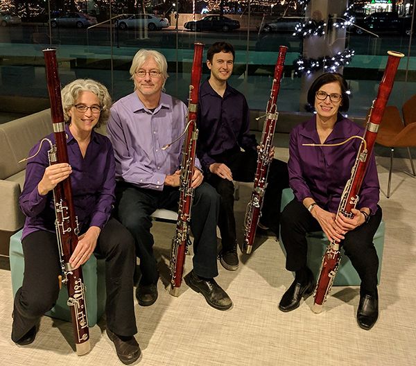 Bassoons Across Nebraska are members of the Omaha and Lincoln Symphony Orchestras, who seek to raise bassoon awareness throughout the state.