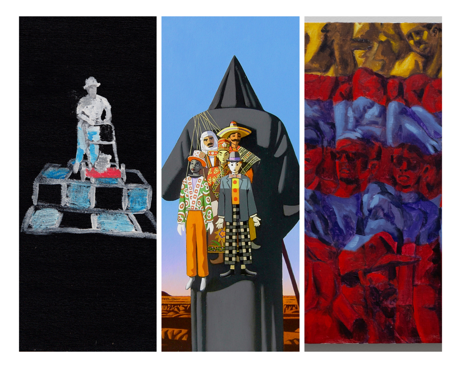 Upcoming Fred Simon Gallery exhibit: “No Story Comes from Nowhere” by Byon Anway, Faridun Zoda, and Joe Pankowski
